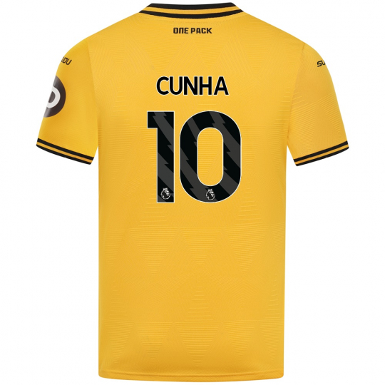 Wolverhampton Wanderers Shirt Store | 10 CUNHA Collection Wolverhampton Wanderers Official Gear