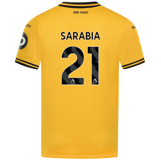 Wolverhampton Wanderers Shirt Store | 21 SARABIA Collection Wolverhampton Wanderers Official Gear