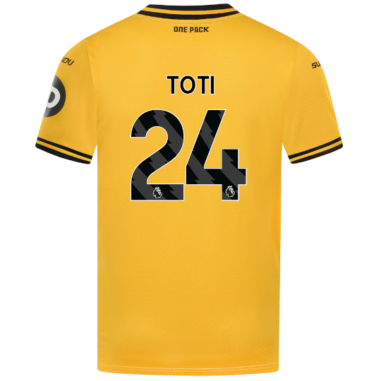 Wolverhampton Wanderers Shirt Store | 24 TOTI Collection Wolverhampton Wanderers Official Gear