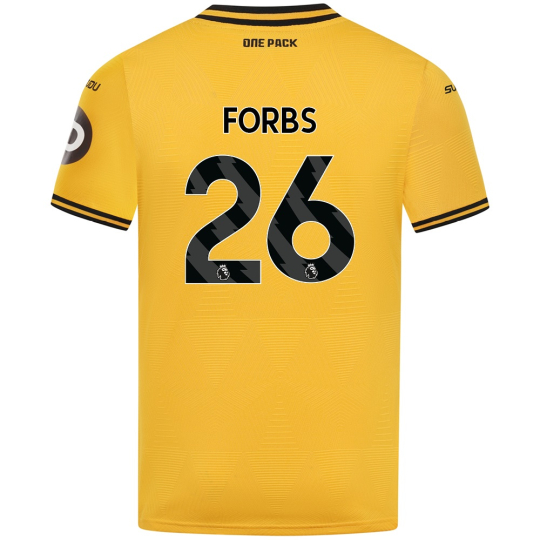 Wolverhampton Wanderers Shirt Store | 26 FORBS Collection Wolverhampton Wanderers Official Gear
