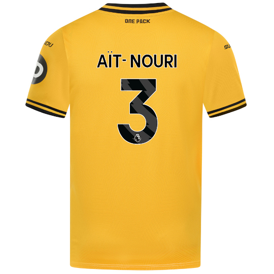 Wolverhampton Wanderers Shirt Store | 3 AIT-NOURI Collection Wolverhampton Wanderers Official Gear