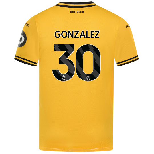 Wolverhampton Wanderers Shirt Store | 30 GONZALEZ Collection Wolverhampton Wanderers Official Gear