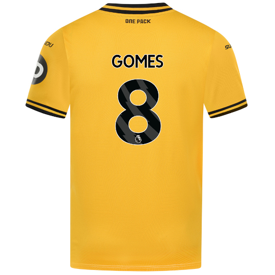 Wolverhampton Wanderers Shirt Store | 8 GOMES Collection Wolverhampton Wanderers Official Gear